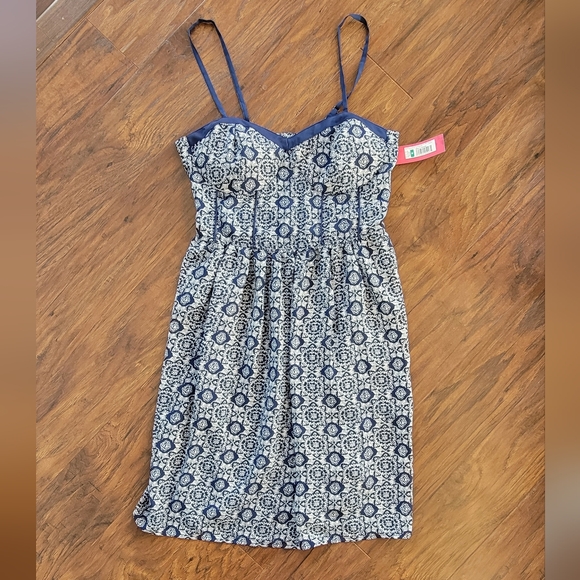 Xhilaration Dresses & Skirts - Summer Sundress Blue NWT Never Worn Size Medium Dress
